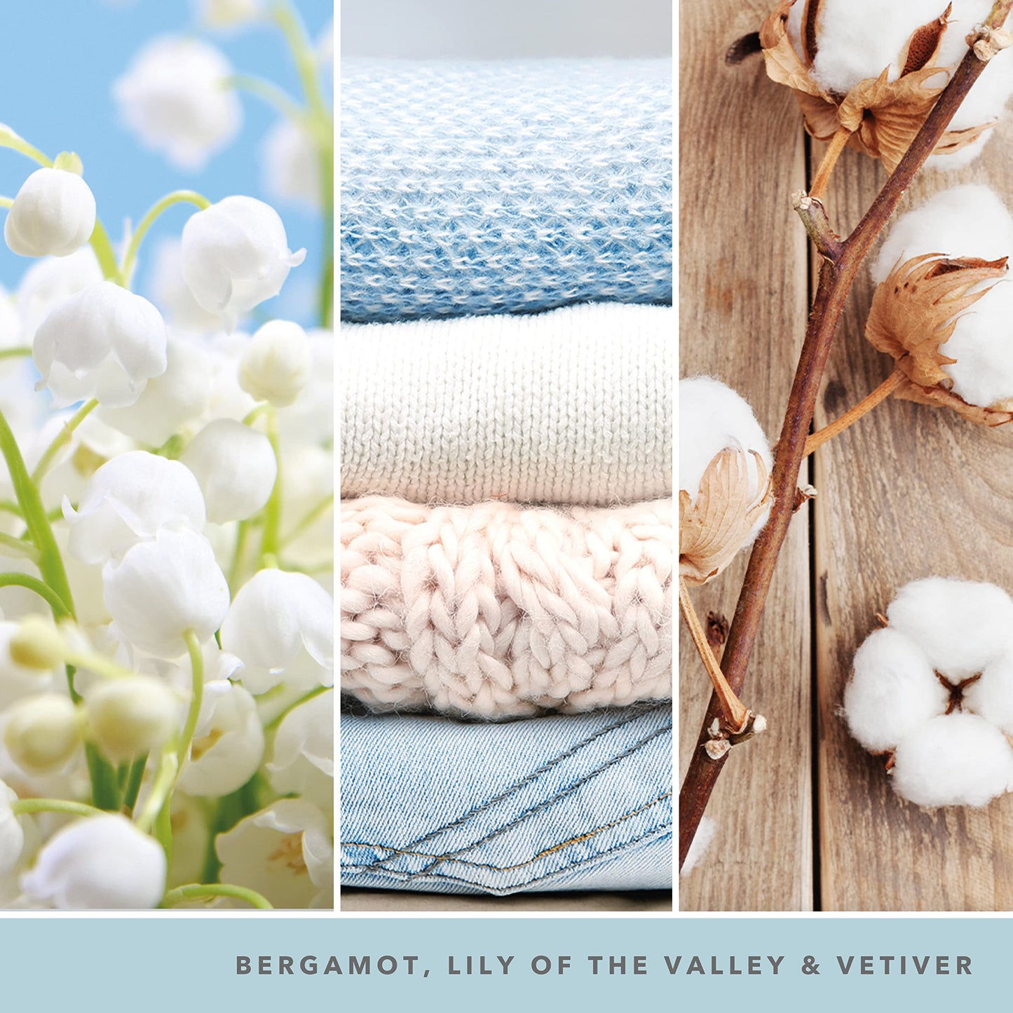 Yankee Candle Scented Candle | Clean Cotton Medium Jar Candle| Long Burning Candles: up to 75 Hours | Gifts for Women