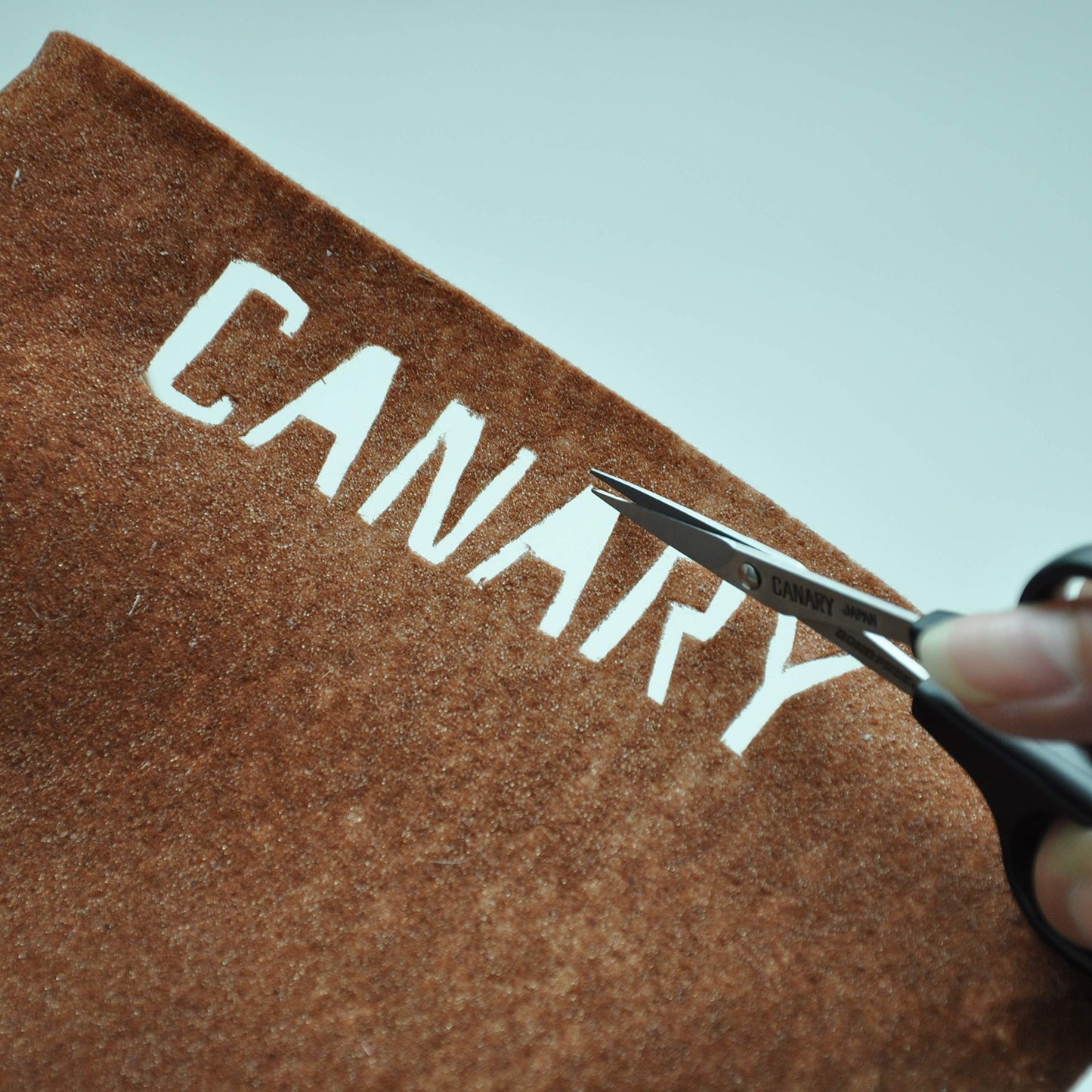 CANARY Japanese Mini Craft Scissors 4" [Extra Non-Stick], Small Detail Scissors for Paper Crafting, Fabric Cutting, Art Crafts, Made in JAPAN