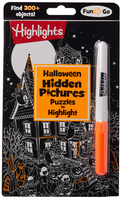 Halloween Hidden Pictures Puzzles to Highlight: Halloween Coloring & Activity Book with Over 300 Hidden Objects to Find (Highlights™ Hidden Pictures® Puzzles to Highlight Activity Books)