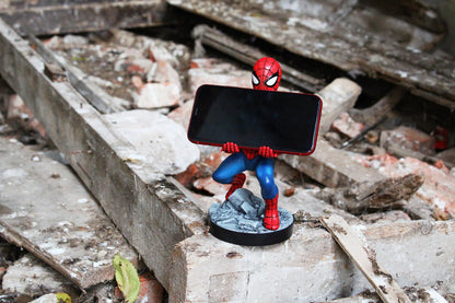 Cableguys Marvel The Amazing Spider-Man Controller Holder & Phone Stand - Gaming Accessories for Room and Desk Setup, Holder Compatible with Xbox, PlayStation & Most Standard Game Controllers