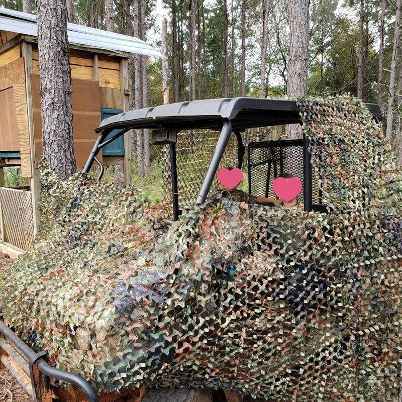 Camo Netting Roll for Hunting | Military-Grade Sunshade Material - Versatile Outdoor Cover