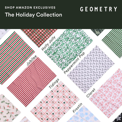 GEOMETRY Christmas Kitchen Towels - Quick Dry Microfiber Cloth Dish Towels for Kitchen Drying - Premium Quick Dry Towel - Winter Foliage