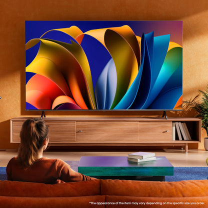 Hisense 50 Inch 4K Smart TV 50E6NTUK - Dolby Vision, Game Mode PLUS with 60Hz VRR ALLM, Smooth Motion, AI Sports Mode, Vidaa OS with Freely, Youtube, Netflix and Disney+ & Now TV (2024 Model)