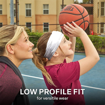 COLD FACTOR Instant Cooling Headband 3 Pack | Advanced Evaporative Comfort for Sports & Outdoor | UPF 50+ Protection | Long-Lasting Coolness | Ideal for Fitness, Hiking, Yoga, & Running (Neutral Pack)