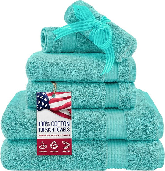American Veteran Towel, 6 Piece Towel Set