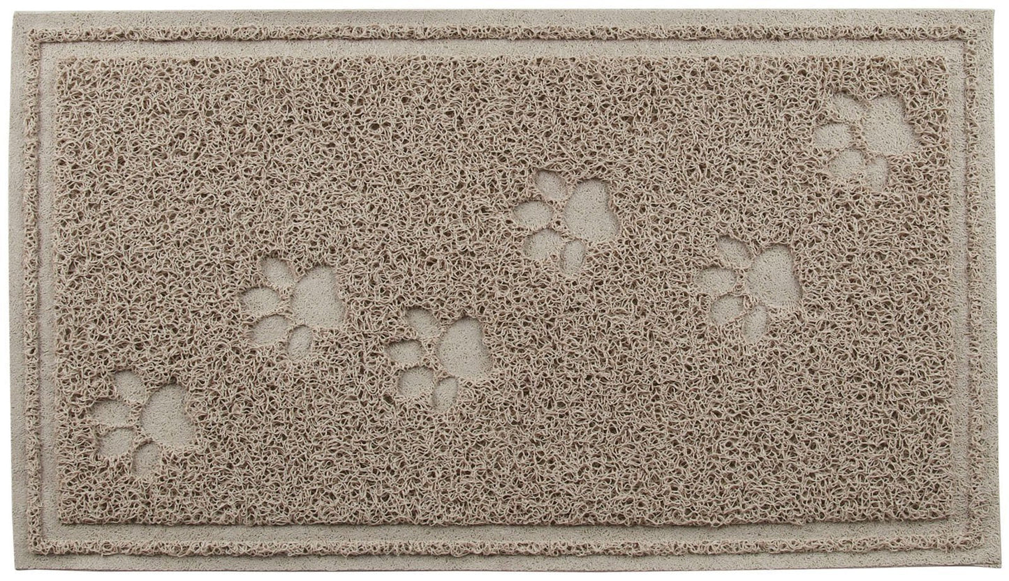 Arm & Hammer Cat Litter Mat with Paw Design For Cat Litter Pans, 23 by 13-Inch