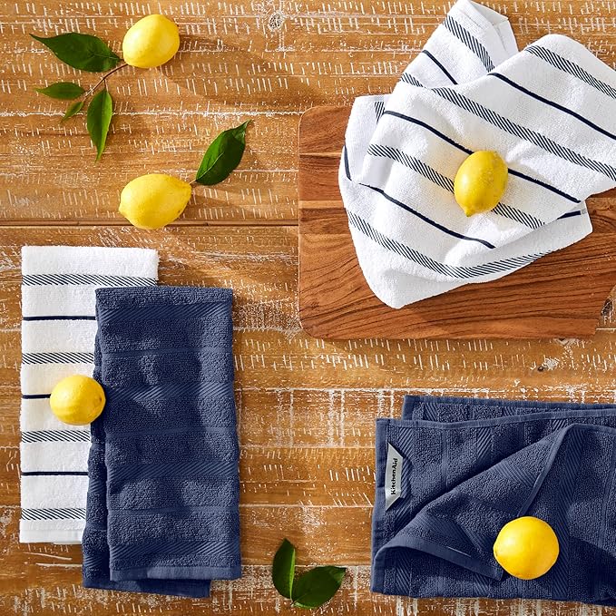 KitchenAid Albany Kitchen Towel 4-Pack Set