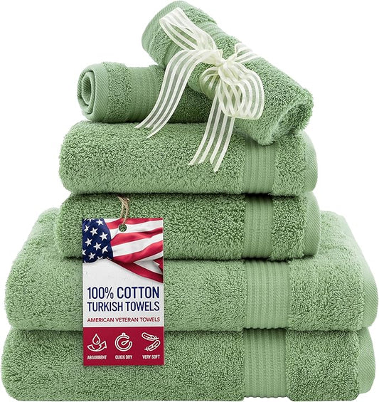 American Veteran Towel, 6 Piece Towel Set