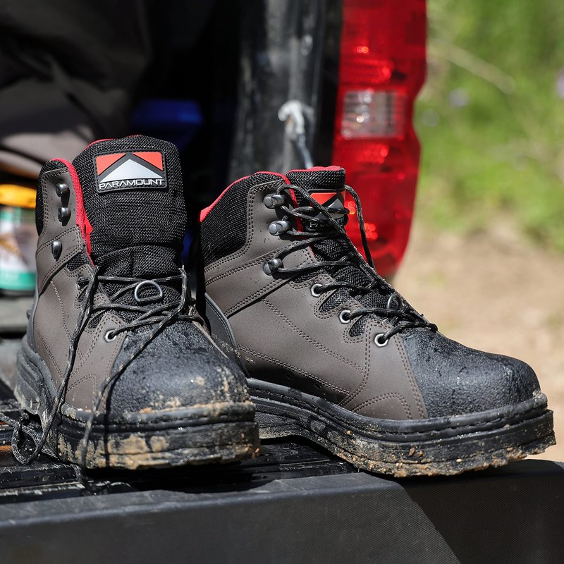 Paramount Outdoors Deep Eddy Felt Sole Wading Boots, Felt Bottom Wader Boots (11)