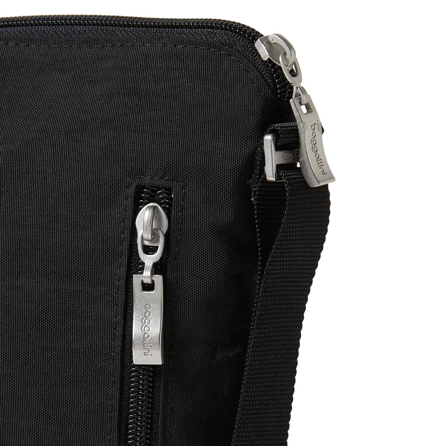 Baggallini Pocket Crossbody Bags for Women 8x8 Small Lightweight Durable Water-resistant Travel Purse W/Rfid