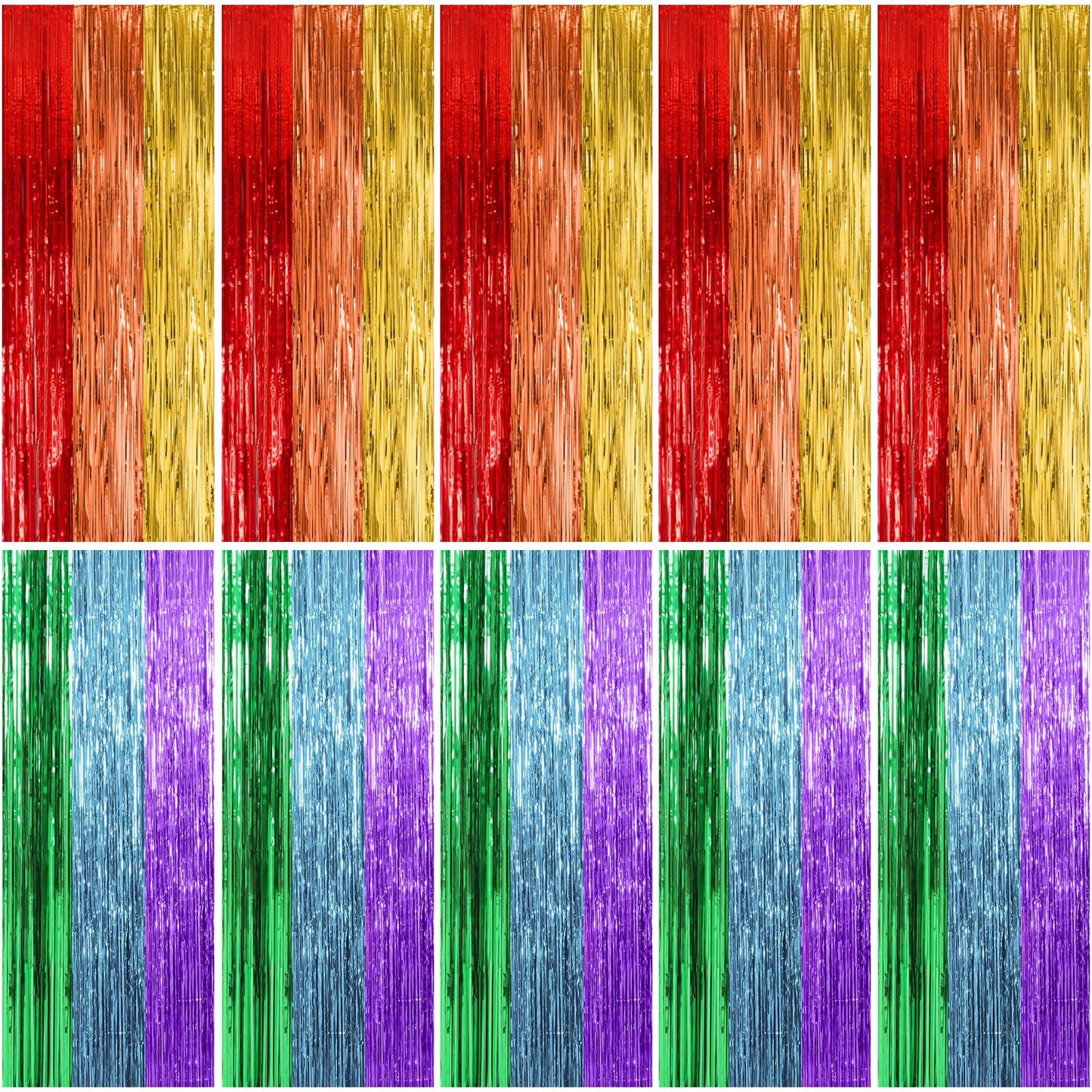 2 Pack Pink Backdrop Party Decorations Tinsel Curtain Party Backdrop Foil Fringe Birthday Decorations Photo Booth Streamer Backdrop Pink Theme Bachelorette Graduation Decor
