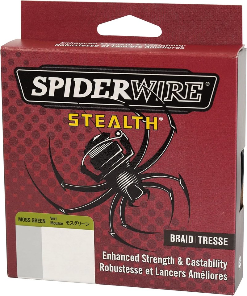 SpiderWire Stealth Braid Fishing Line - Durable, High-Performance Fishing Line | 150 Yards, Green