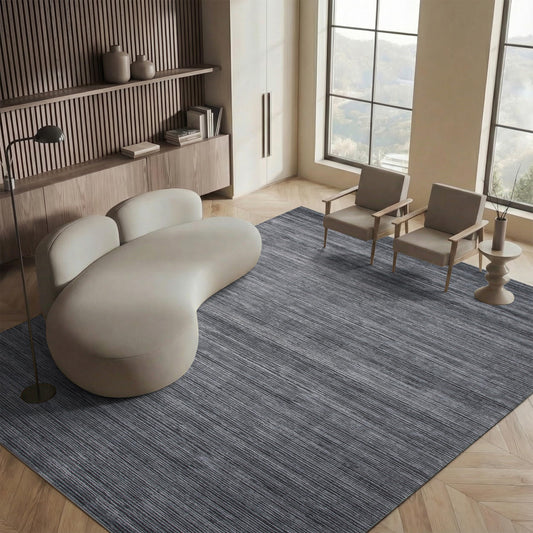 SAFAVIEH Area Rug 8x10 - Vision Collection - Large - Grey, Modern Ombre Design, Non-Shedding & Easy to Clean, Ideal for Living Room, Bedroom, Dining Space (VSN606D)