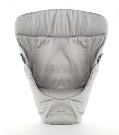 Ergobaby Baby Infant Insert for Baby Carrier with Neck & Head Support, for Newborns (Holds 3.2 - 5kg), Cotton Grey