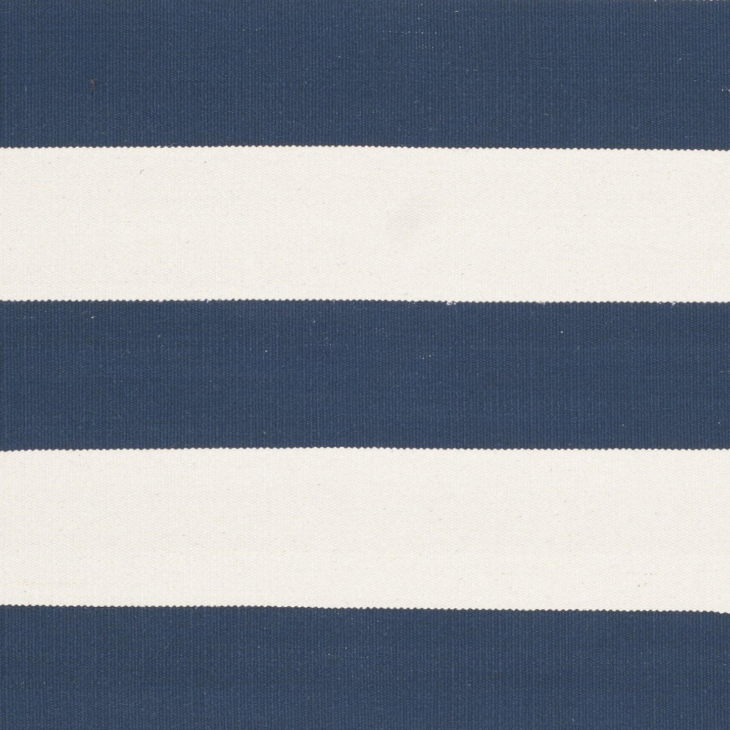 SAFAVIEH Montauk Collection Area Rug - 6' x 9', Navy & Ivory, Handmade Flatweave Cotton, Woven Texture, Farmhouse Stripe Pattern, Ideal for Living Room, Bedroom, Dining Space (MTK712H)