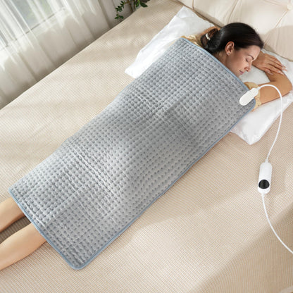 Large Heating Pad,TOPSOSO 20"x40" Extra Large Heating Pad for Back Pain Relief Electric Heating for Period Cramps Shoulders Pain Relief Moist/Dry Heat 10 Heat Setting Auto Shut Off Gift for Women Men