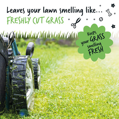BUGALUGS Artificial Grass Cleaner - Dog Safe, Pet Disinfectant & Lawn Deodoriser - Puppy Urine Cleaner & Odour Eliminator - 1L Super Concentrate - Made in UK Cruelty Free (Fresh Cut Grass 1L)