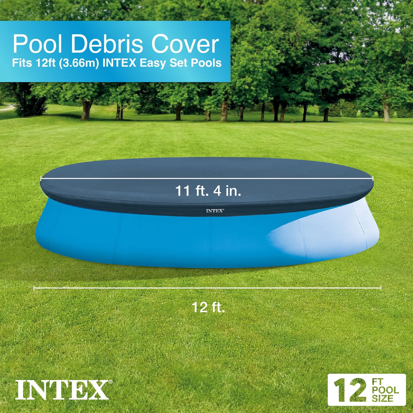 Intex 12ft Easy Set Pool Cover