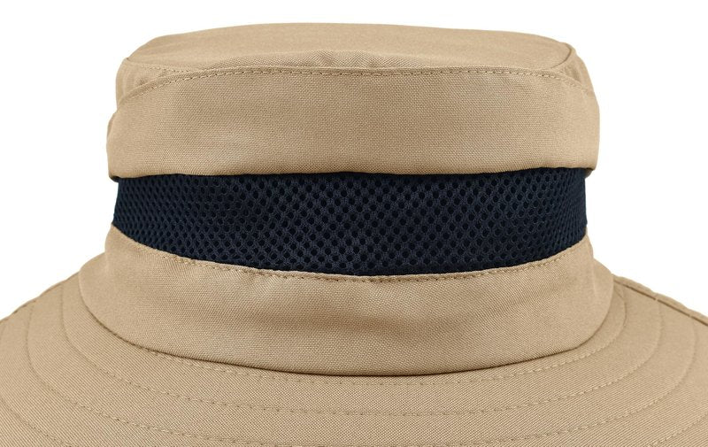 Men's UPF 50+ Waterproof Wide Brim Boonie Hat, Sun & Rain Protection