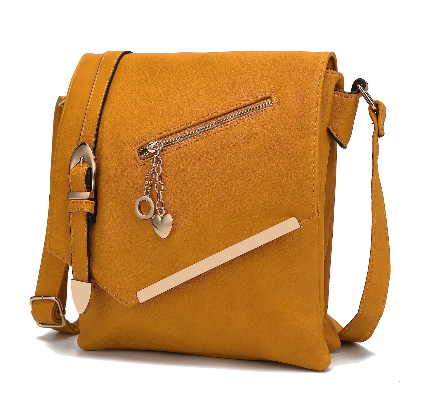 MKF Collection Crossbody Bags for Women, Sling bag Vegan Leather Shoulder bag Ladies Small Purse Handbag by Mia K