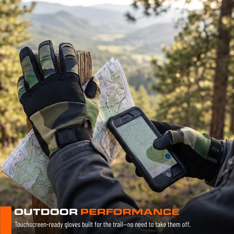 PIG FDT Alpha Full Dexterity Gloves for Shooting Sports, Touchscreen Compatible, Breathable, 1 Pair, Black, 2X-Large