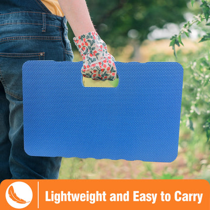 Gardzen 3 Pack Garden Kneeling Pad - for Gardening, Baby Bath, Yoga, Pilates, Exercise, 18"x11"x1", Blue