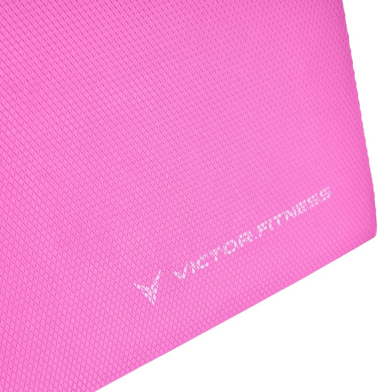 Victor Fitness Pink Non-Slip Balance Foam Pad for Stability Training, Yoga, Physical Therapy, Knee, and Lower Back Support - Gym or Office Use