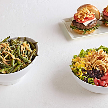 Fresh Gourmet Crispy Onions | 24 Ounce | Low Carb | Crunchy Snack and Salad Topper