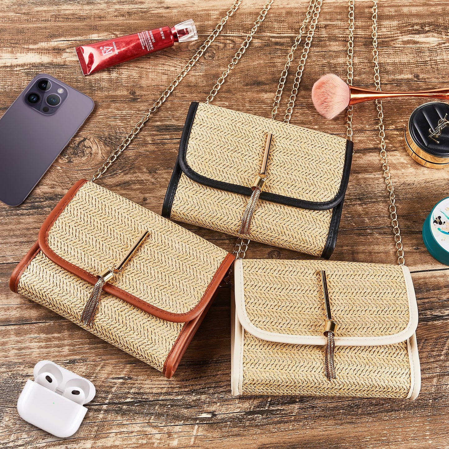 CHARMORE Tote Bags Leather Purses for Women Big Capacity Ladies Shoulder Handbags