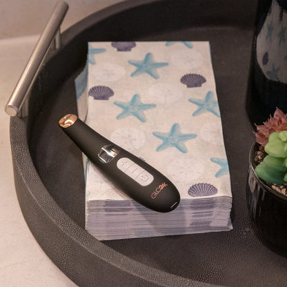 GLO24K Eye Care Beauty Massager. For Radiant, Beautiful Skin Around The Eyes.