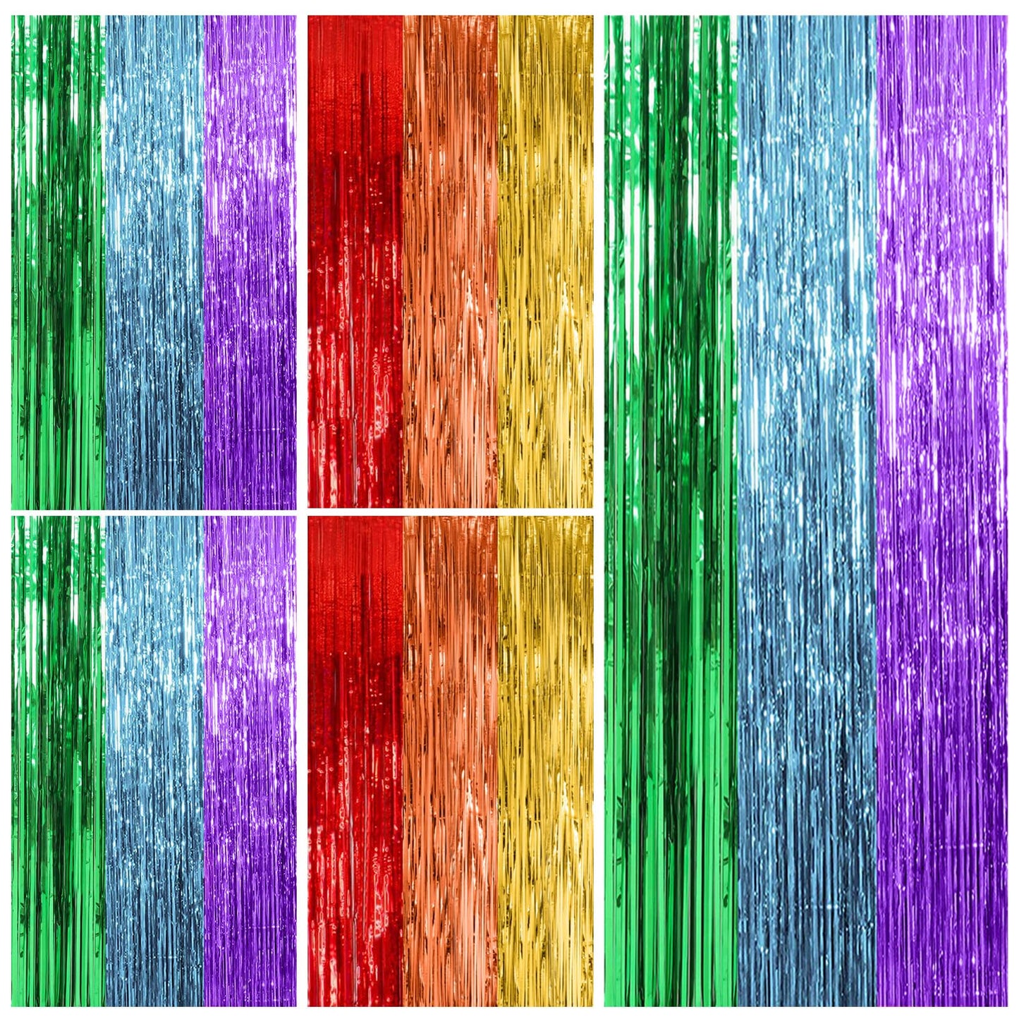 2 Pack Pink Backdrop Party Decorations Tinsel Curtain Party Backdrop Foil Fringe Birthday Decorations Photo Booth Streamer Backdrop Pink Theme Bachelorette Graduation Decor