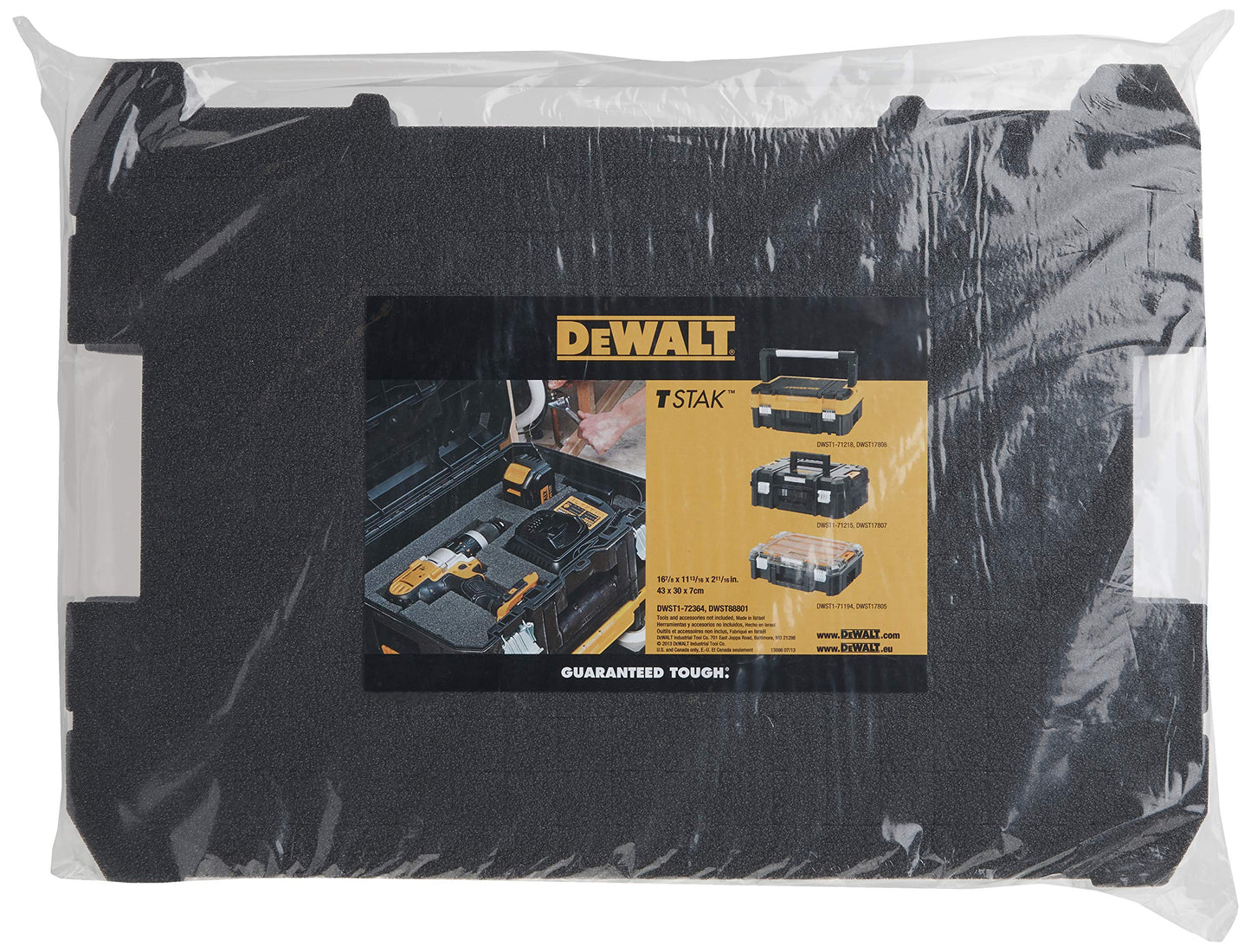 DEWALT Tool Organizer Foam Insert (DWST88801)
