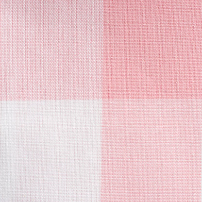 DII Buffalo Check Collection, Classic Farmhouse Tablecloth, Tablecloth, 60x84, Pink & White