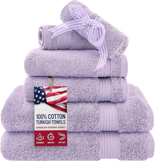 American Veteran Towel, 6 Piece Towel Set
