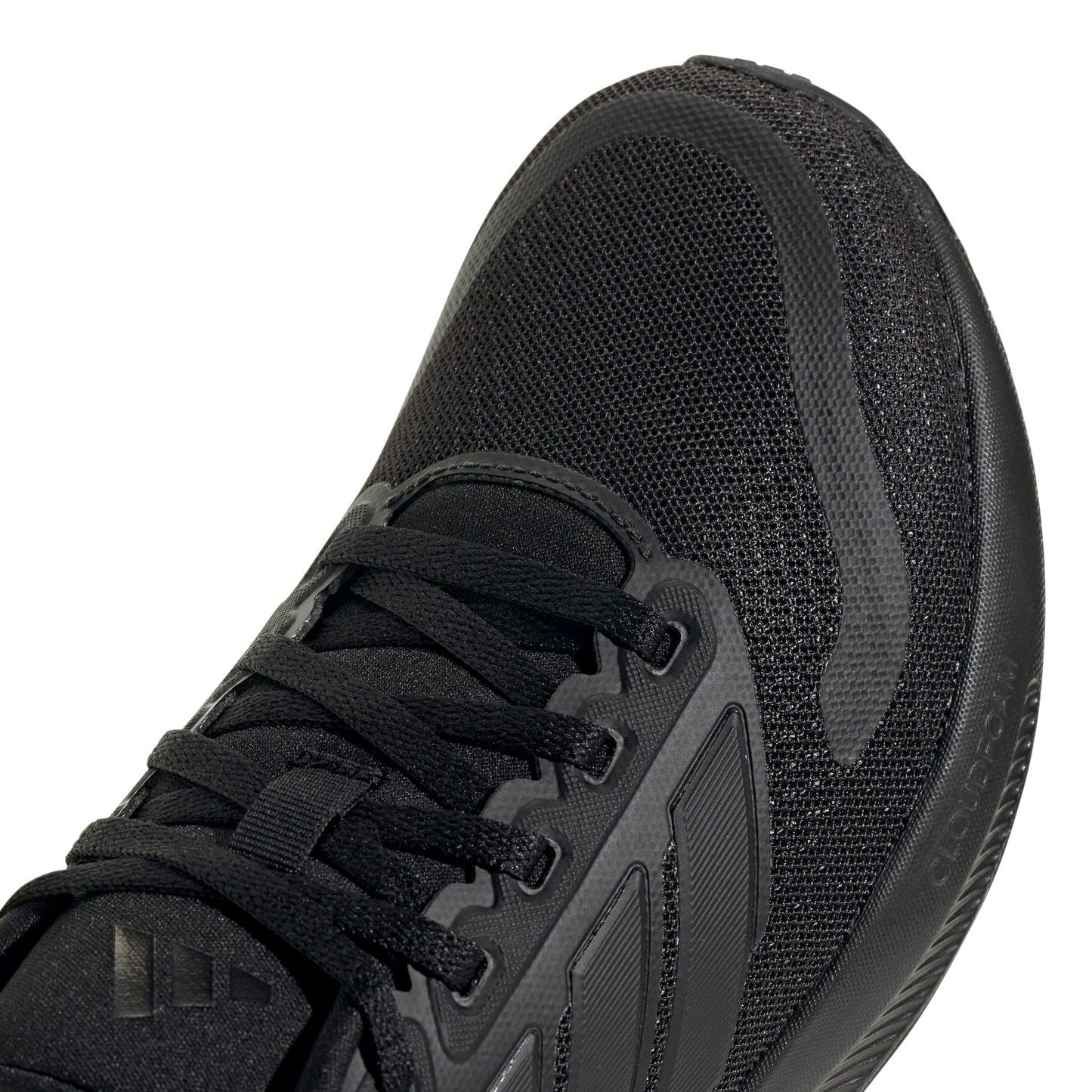 adidas Unisex Kids RUNFALCON 5 Shoes Junior, Core Black/Core Black/Core Black, 4 UK