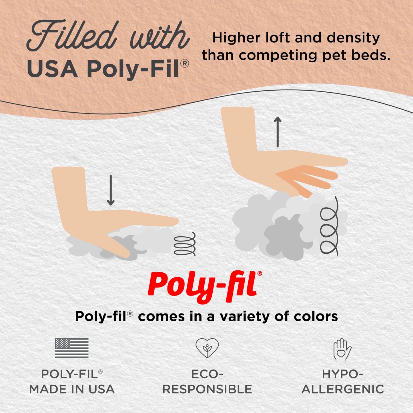 Best Friends by Sheri The Original Calming Donut Cat and Dog Bed in Lux Fur Oyster, Small 23x23