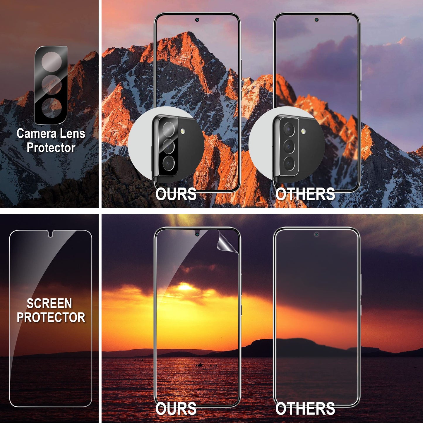 AACL 3-Pack for Samsung Galaxy S25 Ultra Screen Protector Tempered Glass, 9H Glass for S25 Ultra Screen Protector 5G, [Fast Alignment Tool] [Bubble Free] [6.9 Inch]
