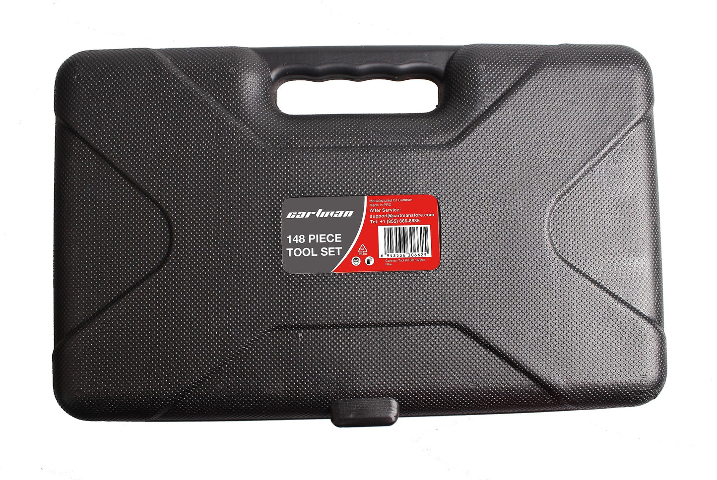 CARTMAN 148 Piece Automotive and Household Tool Set Perfect for Car Enthusiasts and DIY Home Repairs