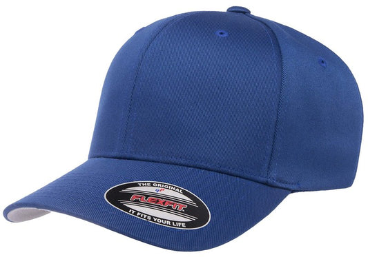 Flexfit Men's Athletic Baseball Fitted Cap Royal Blue XL-XXL-strctured fit