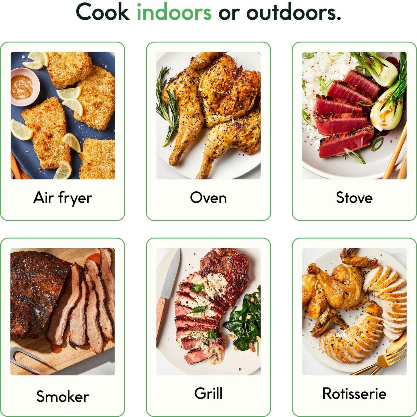 CHEF iQ Sense Smart Wireless Meat Thermometer with Ultra-Thin Probe, Unlimited Range Bluetooth Meat Thermometer, Digital Food Thermometer for Remote Monitoring of BBQ Grill, Oven, Smoker, Air Fryer