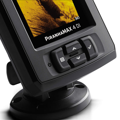 Humminbird PiranhaMAX 4 Fish Finder with Transducer, Dual Beam Sonar