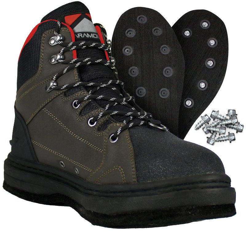 Paramount Outdoors Deep Eddy Felt Sole Wading Boots, Felt Bottom Wader Boots (11)