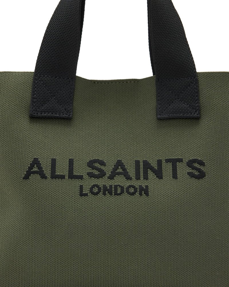 AllSaints Women's Handbags Izzy Mini Tote Olive Green
