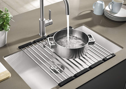 BLANCO 238483 Folding Grid as a Drainer for The Kitchen Sink, Foldable Grid for The Sink in The Kitchen, 440 mm Width
