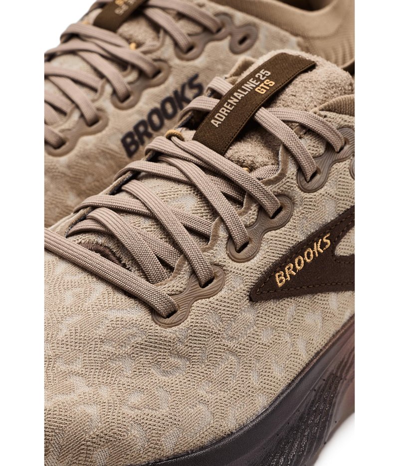 Brooks Womens Adrenaline GTS 25 Griege/Chocolate/Latte 10.5 Medium