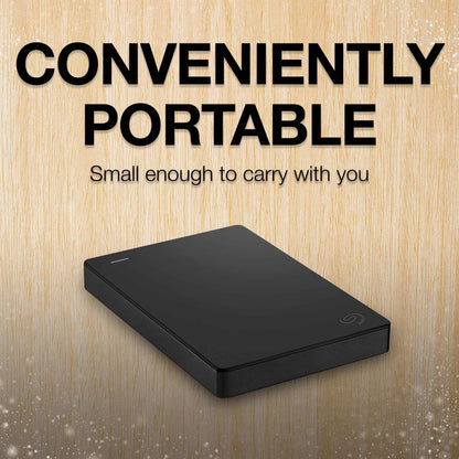 Seagate Portable Drive 2TB, External Hard Drive, Dark Grey, for PC Laptop and Mac, Data Rescue Services, Amazon Exclusive (STGX2000400)