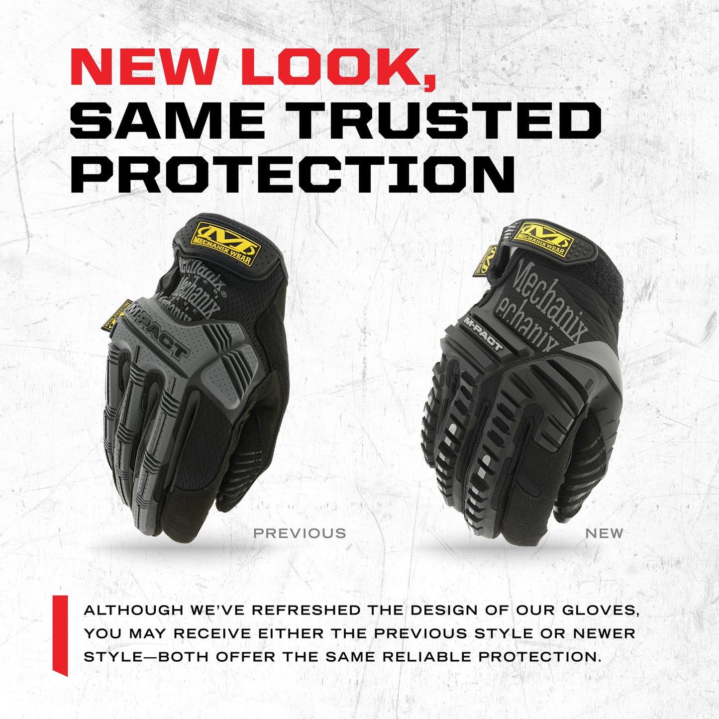 Mechanix Wear - M-Pact Gloves (X-Large, Black/Grey) MPT-58-011