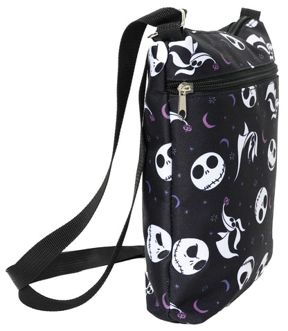 Disney Women Crossbody Bag Nightmare Before Christmas Jack Skellington AOP Sling