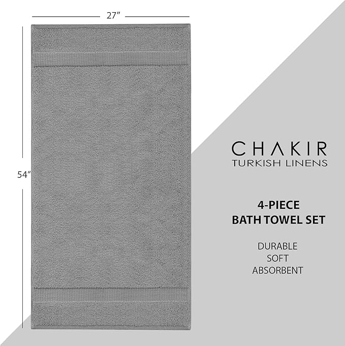 Chakir Turkish Linens | Hotel & Spa Quality 100% Cotton Premium Turkish Towels