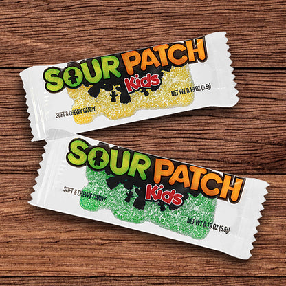 SOUR PATCH KIDS Big Kids Individually Wrapped Soft & Chewy Candy, Bulk Candy, 240 Count Box